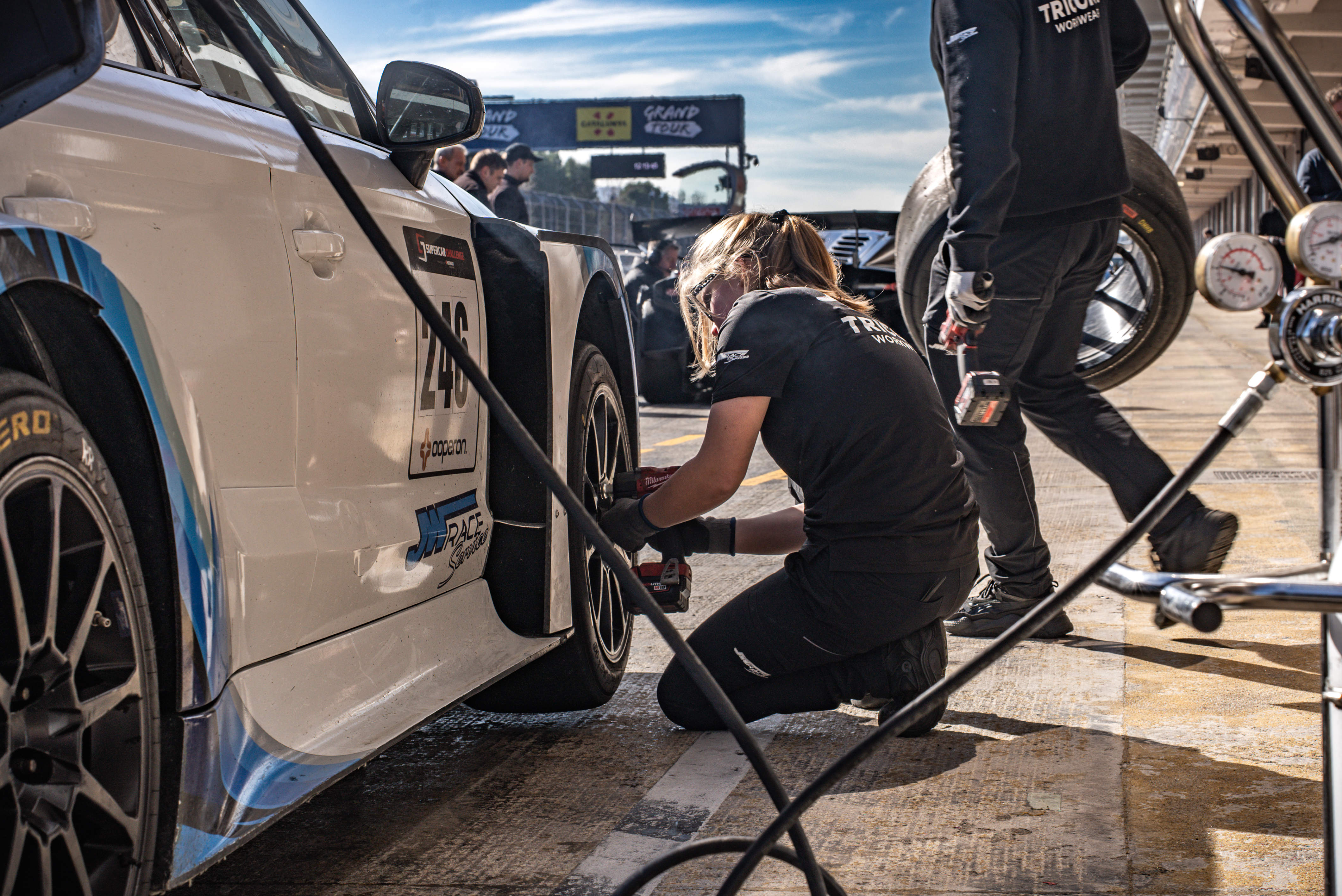 Pitstop wielwissel Squadra Endurance Audi RS3 TCR Spa-Francorchamps